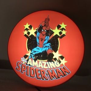 Spider-Man 16” Lighted Wall Hanging 3E Direct Marvel Comics